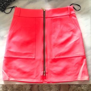 Neon pink River Island skirt